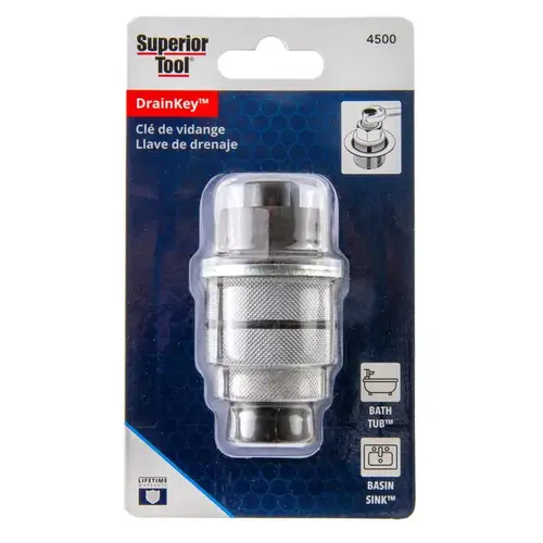 Superior Tool 4500 Drain Key 1-1/4" D
