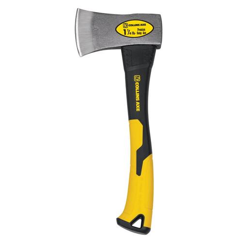 Axe 1.25 lb Camp Fiberglass Handle Black/Yellow