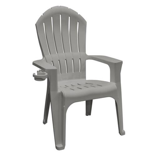 Chair Big Easy Gray Polypropylene Frame Adirondack