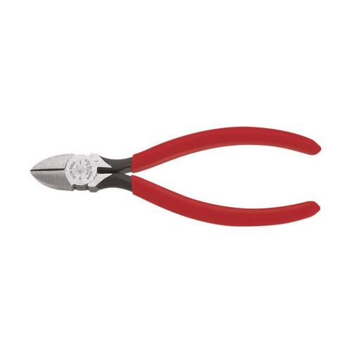 Diagonal Cutting Pliers 6.125" Plastic/Steel Standard Red