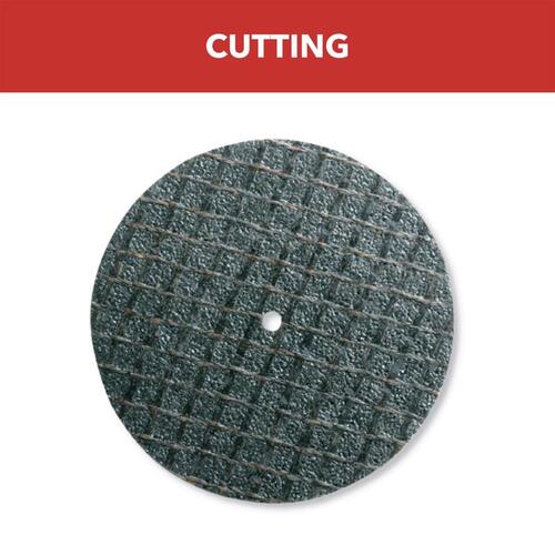 1-1/4 in. Fiberglass Reinforced Cut-Off Wheels for Cutting Metal Including Hardened Steel - pack of 5