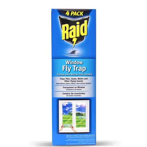 RAID FTRP-RAID-XCP12 Fly Trap 4 pk - pack of 12