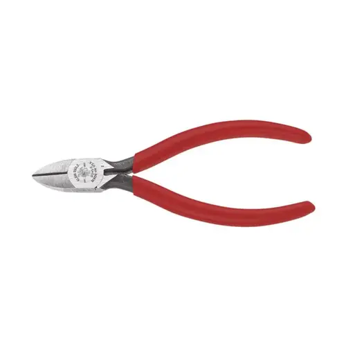 Diagonal Cutting Pliers 5" Plastic/Steel Standard Red