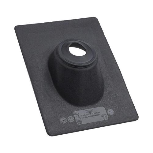 High-Rise Series Roof Flashing, 15 in OAL, 11-1/4 in OAW, Steel Black