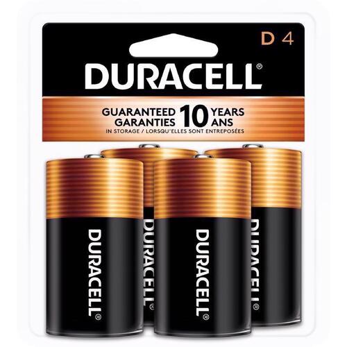 Battery, 1.5 V Battery, 14 Ah, D Battery, Alkaline, Manganese Dioxide, Black - pack of 48