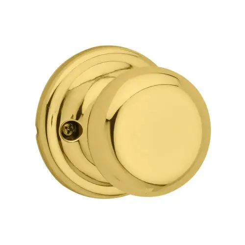 Signature Series Polished Brass Juno Dummy Door Knob