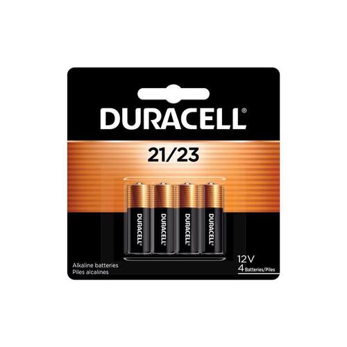 DURACELL MN21B4PK Security Battery Alkaline 12-Volt 12 V 50 Ah 21/A23