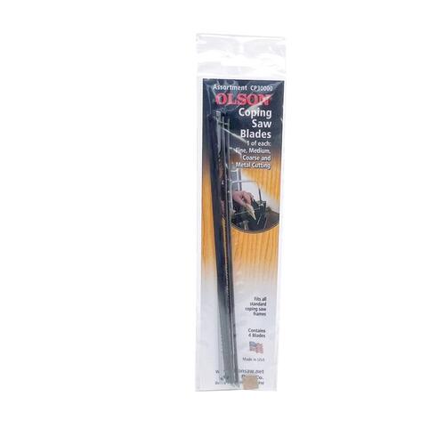 Coping Saw Blade 6-1/2" Carbon Steel 6 TPI