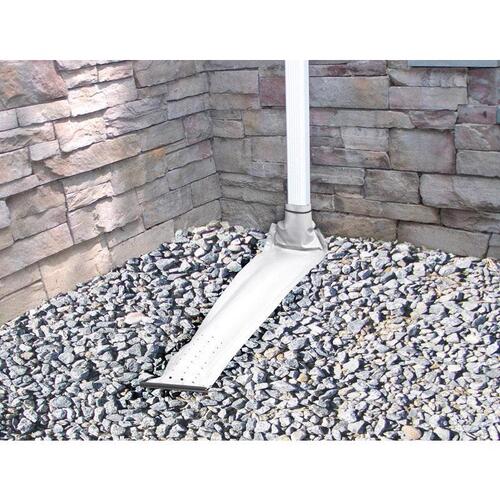 Frost King DE46WH Automatic Drain Away Drain Away 0.1" H X 8.5" W X 48" L White Plastic White