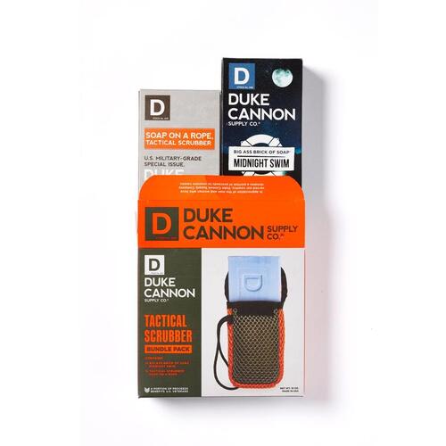 Duke Cannon BOURBONTACTBUND Bath Sponge Set Soap on a Rope