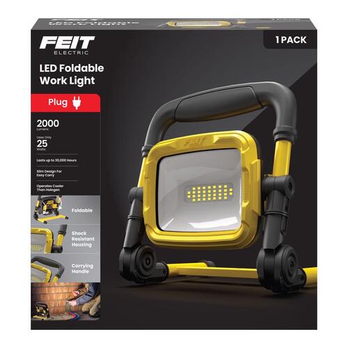 Feit Electric WORK2000XLPLUGF Work Light Pro Series 2000 lm LED Corded Stand (H or Scissor)