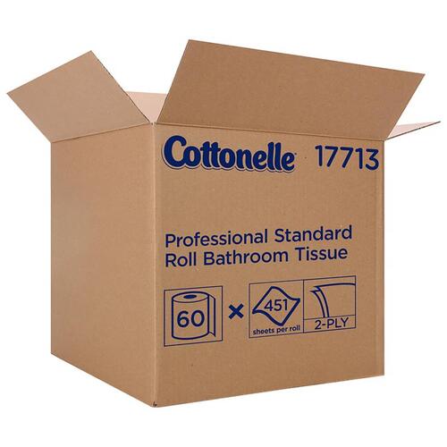 COTTONELLE 17713 Toilet Paper Professional Standard 60 Rolls 451 sheet White