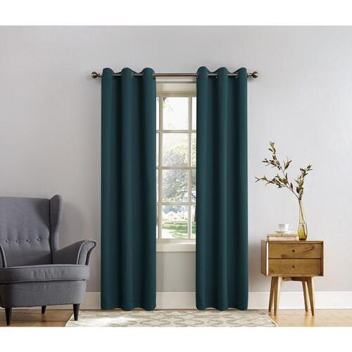Blackout Curtains Norwich Green 80" W Green - pack of 2