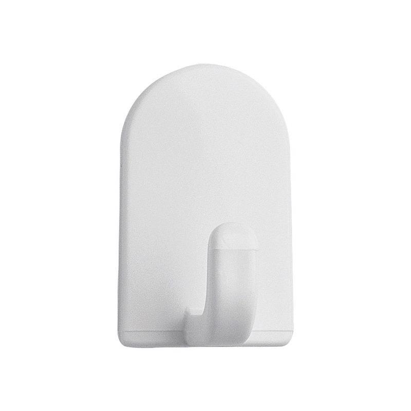 iDesign 14101 Mini Hook, ABS, White - pack of 6