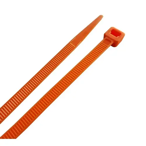 Cable Tie 8" L Orange Orange