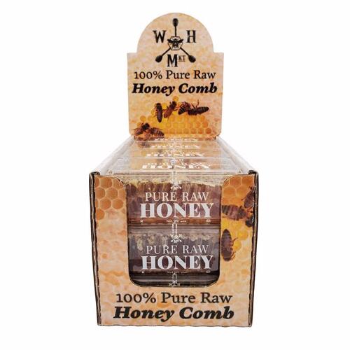 World Honey Market 6010551-XCP12 Honey Comb 4 oz Clamshell - pack of 12