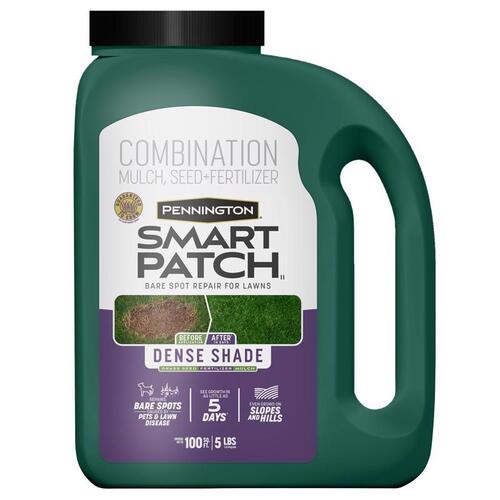 Pennington 100545644 Fertilizer/Mulch/Seed Smart Patch Mixed Dense Shade 5 lb