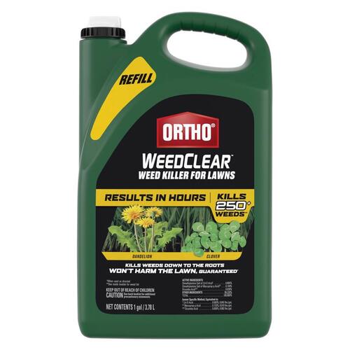 WeedClear RTU Lawn Weed Killer, Liquid, Spray Application, 1 gal Bottle