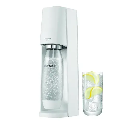 TERRA Series Sparkling Water Maker Kit, 1 L Bottle, White - pack of 2