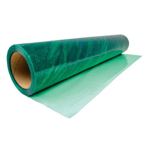 Protection Film, 200 ft L, 24 in W, 3 mil Thick, Polyethylene, Green