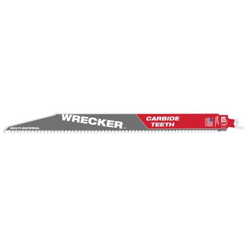 Blade Wrecker Sawzall 12" Carbide 6 TPI 1