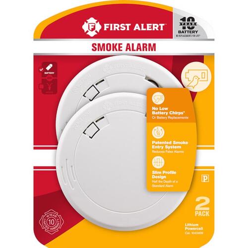 Smoke Detector Battery-Powered Photoelectric Pair