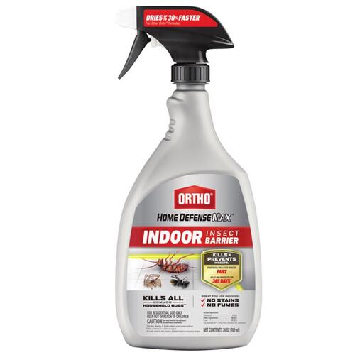 Insect Barrier, Liquid, Spray Application, 24 oz Bottle Clear