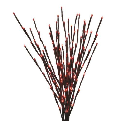 Yard Decor Platinum LED Red 32" Light Burst