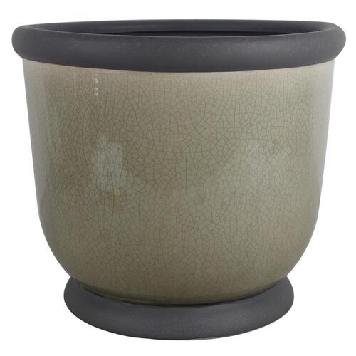 Planter Bellville 10.2" H X 11.9" W X 11.9" D X 12" D Ceramic Gray Gray