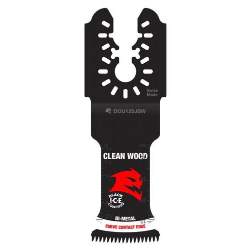 Oscillating Blade 1-1/4" X 1-1/4" W Bi-Metal Clean Wood