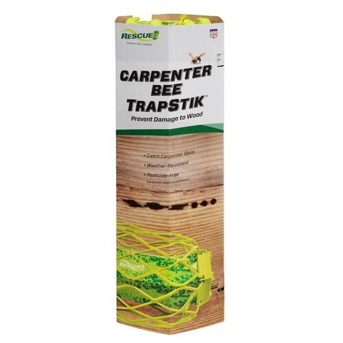 TrapStik Carpenter Bee Trap, Stick, Odorless, Hang Mounting