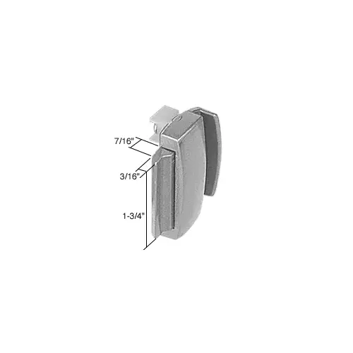 Gray Sliding Window Latch and Pull with 1-3/4" Screw Holes for Crossly Windows
