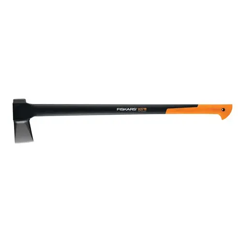 Axe X27 6.3 lb Single Bit Splitting Fiberglass Handle Black/Orange