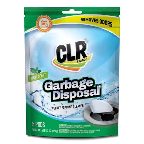 CLR GDC-6-XCP6 Garbage Disposal Cleaner Fresh Scent 5 ct Tablets - pack of 30