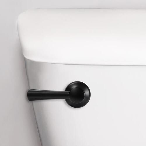 Korky 6034BP StrongARM Series Tank Flush Lever, Angled, Front, Left, Right, Side Mounting, Metal, Matte