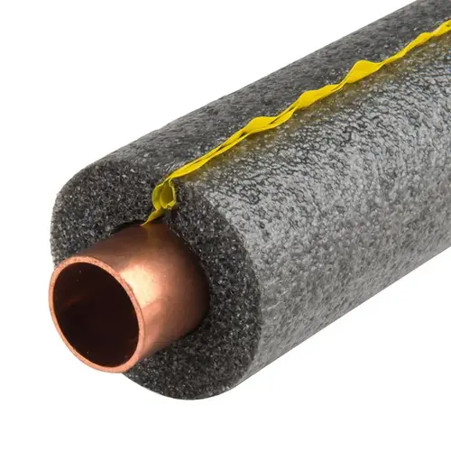 Tundra PR12058TWTU0-XCP50 Self-Seal Pipe Insulation, 5/8 in ID Dia, 6 ft L, Polyethylene Foam - pack of 50
