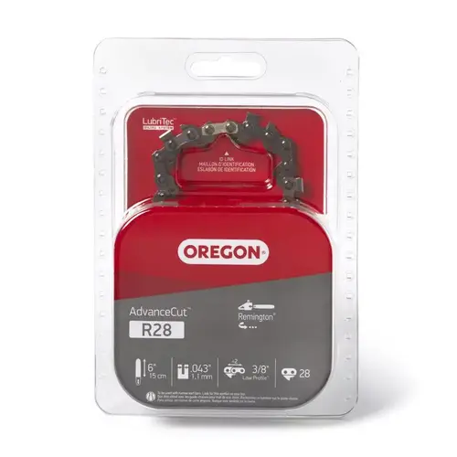 Oregon R28 Chainsaw Cutting Chain, Micro-Lite 90SG, 6 In.