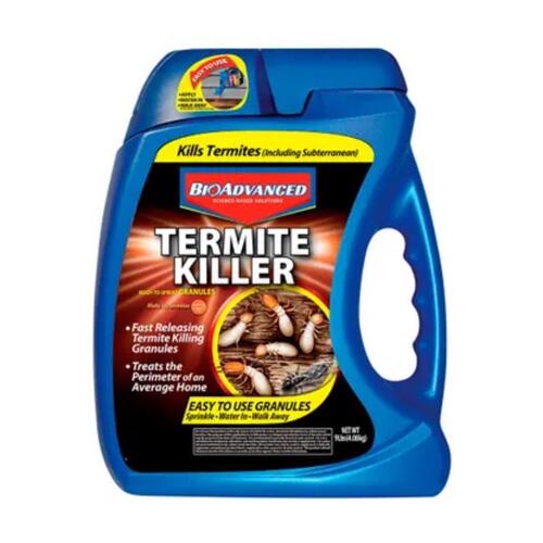 Termite Killer, Granular, Sprinkle Application, 9 lb