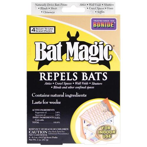 Bat Magic Bat Repellent - pack of 4