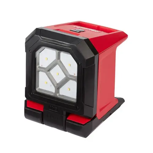 Milwaukee 2365-20 M18 ROVER Mounting Flood Light, 18 V, LED Lamp, 1500, 650, 350 Lumens Lumens, Plastic Fixture