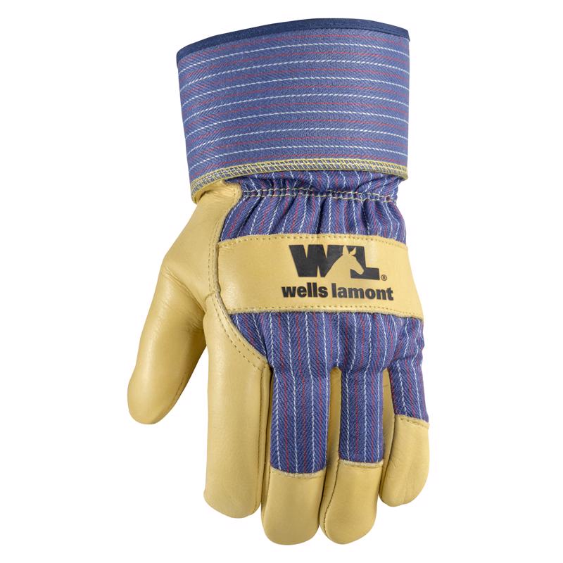 Wells Lamont 5235L-NEW Winter Work Gloves Men's Work Palomino L Palomino