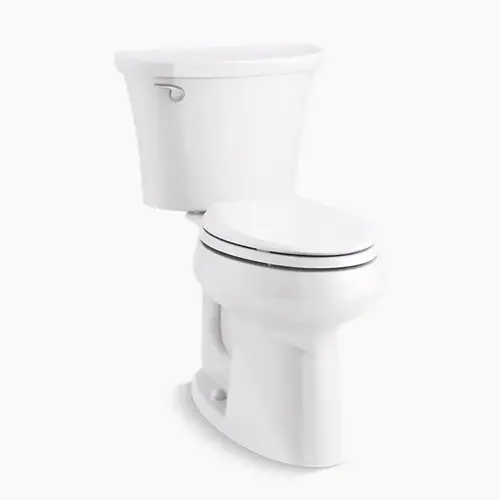 Complete Toilet Cavata ADA Compliant 1.28 gal White Elongated White