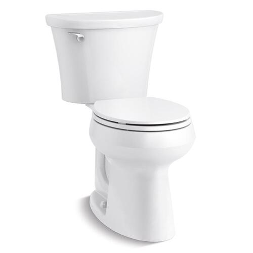 Complete Toilet Cavata ADA Compliant 1.28 gal White Round White