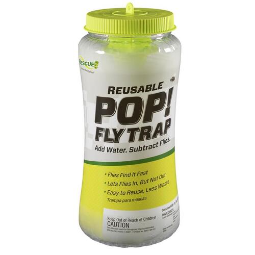 Rescue PFTR-BB4 POP! Fly Trap, Solid, Musty Reusable