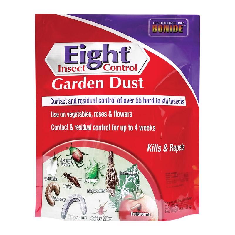 Bonide 7866 786 Insect Control Garden Dust, Solid, 3 lb Bag Beige/Tan