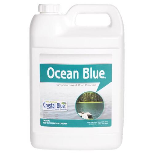 Crystal Blue 00112 Lake and Pond Colorant Ocean Blue 128 oz Blue