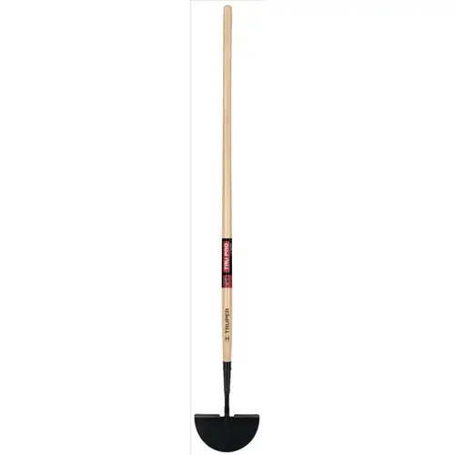 Half Moon Edger Tru Pro Steel 48" Wood Handle Brown