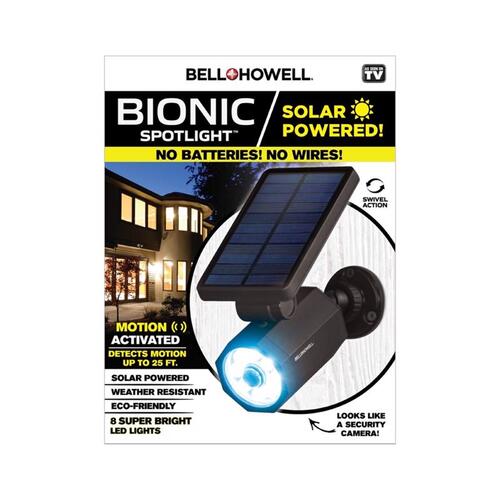 Bell + Howell 2963 Bionic Spotlight, 5-Lamp, LED Lamp, Black