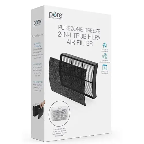 Pure Enrichment PECOMFIL Air Purifier Filter PureZone 5-3/4" H X 1/4" W Rectangular HEPA