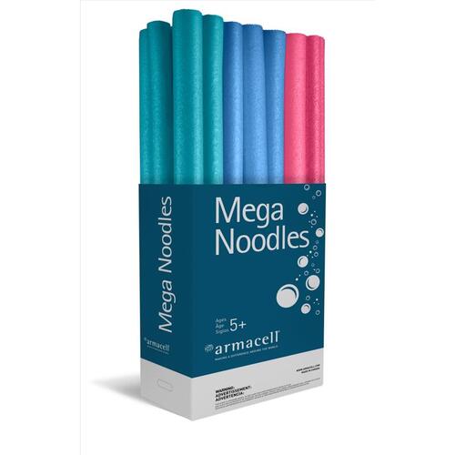Pool Noodle ITP Big Boss Noodle 3.5 " x 58 " Assorted - pack of 21